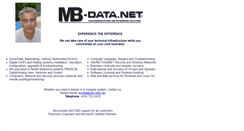 Desktop Screenshot of mb-data.net